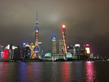 shanghai skyline