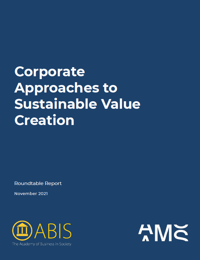 Corporate Approaches to Sustainable Value Creation
